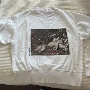 Boys Lie White Crew Neck Sweater